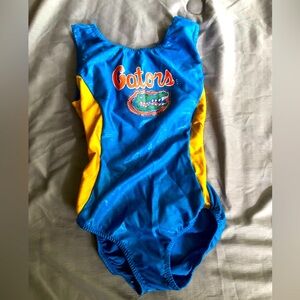 girls gators gymnastics leotard child large